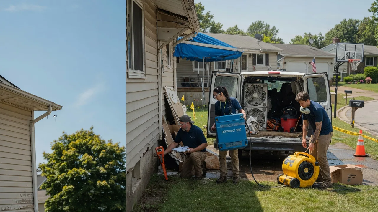 Ceiling Leak Cleanup in Elizabethtown, IN near me