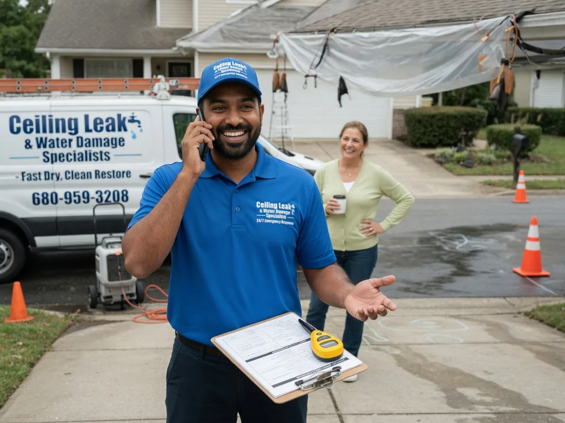 Ceiling Leak Cleanup Elizabethtown, IN FAQs
